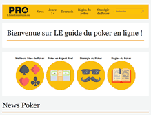 Tablet Screenshot of fr.pokerroomsonline.com