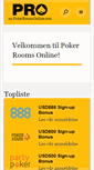Mobile Screenshot of no.pokerroomsonline.com