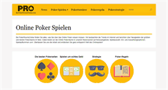 Desktop Screenshot of de.pokerroomsonline.com