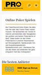 Mobile Screenshot of de.pokerroomsonline.com