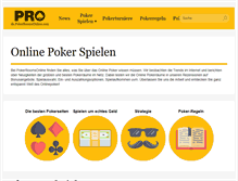 Tablet Screenshot of de.pokerroomsonline.com