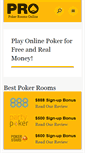 Mobile Screenshot of pokerroomsonline.com