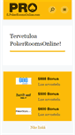 Mobile Screenshot of fi.pokerroomsonline.com